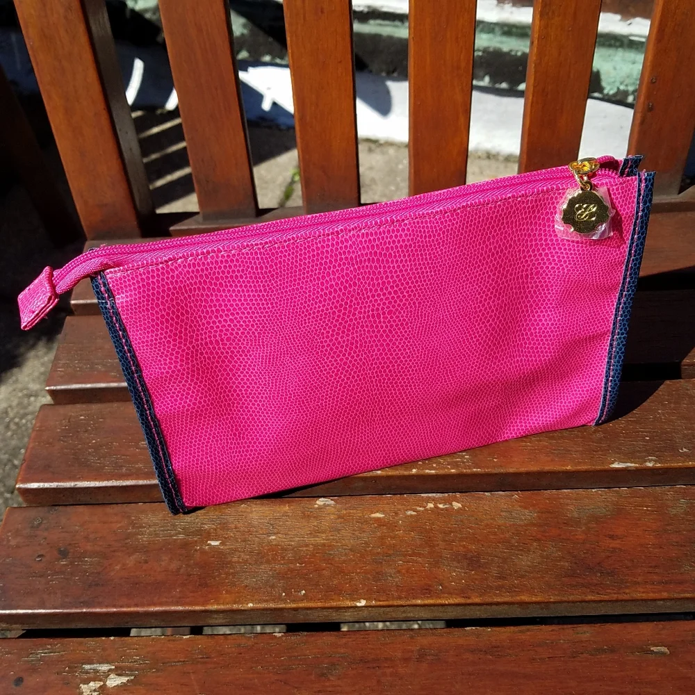 Estee Lauder Pink Blue Makeup Bags